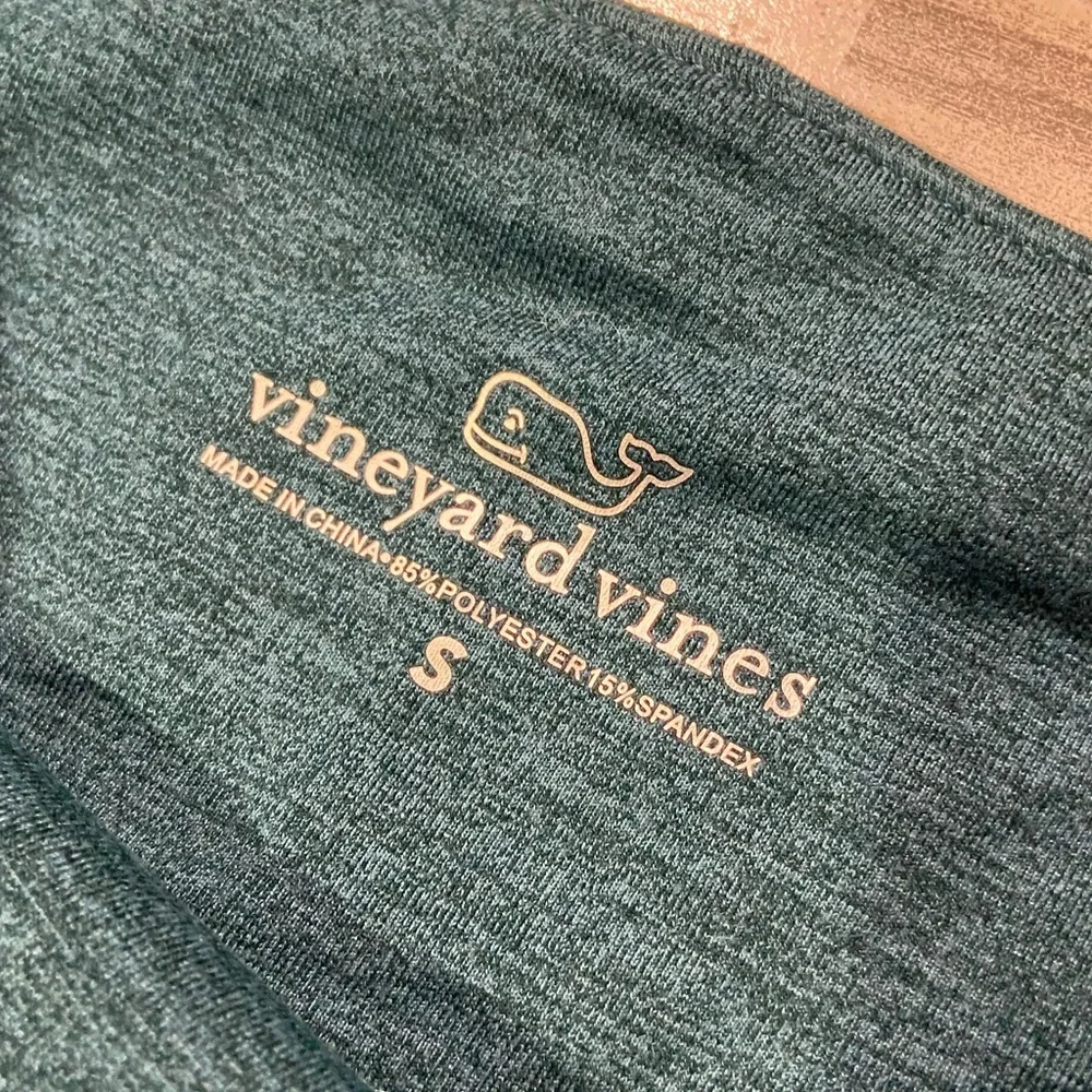 NWT Vineyard Vines Deep Juniper Heathered Performance Leggings Small
